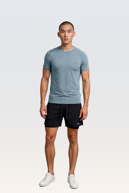 U StarAir Train Shorts With Lining - Black